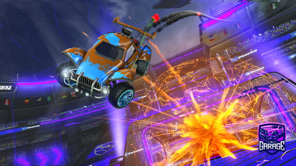 A Rocket League car design from Txm0_