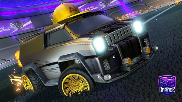 A Rocket League car design from Goatlord347