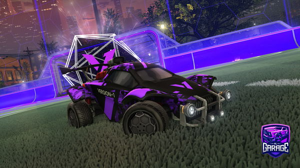 A Rocket League car design from Crayonzs