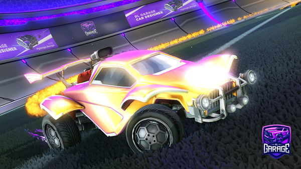 A Rocket League car design from Synoxia_