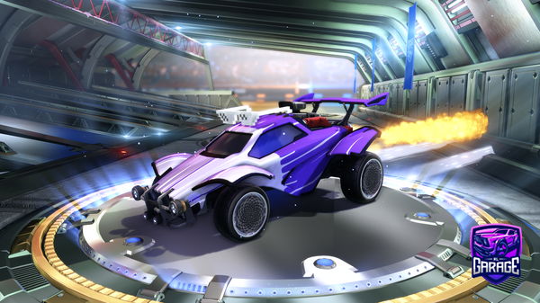 A Rocket League car design from Apple_Kid123