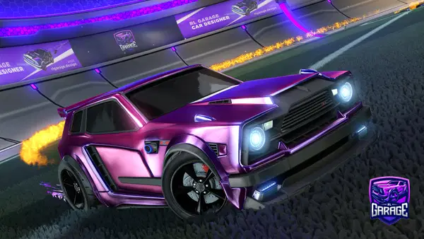 A Rocket League car design from manussy