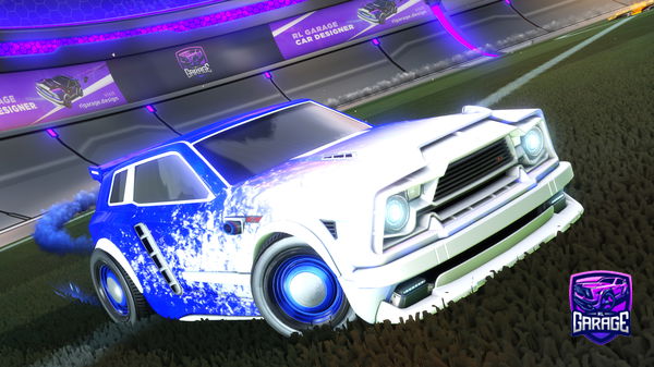 A Rocket League car design from ZachyPoo14