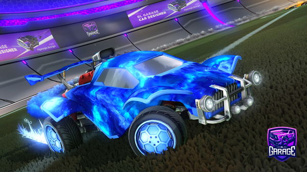A Rocket League car design from Tbinvxder