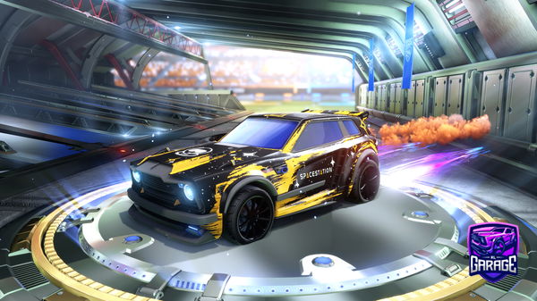 A Rocket League car design from RYZE_Vitql