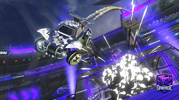 A Rocket League car design from J3oshy