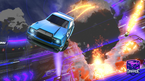 A Rocket League car design from ELIT3GH05T