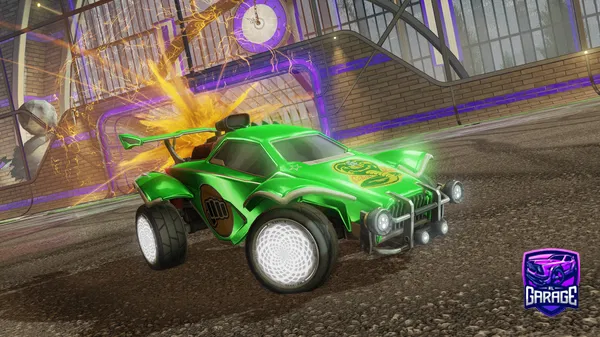 A Rocket League car design from Yeyeeeeeee