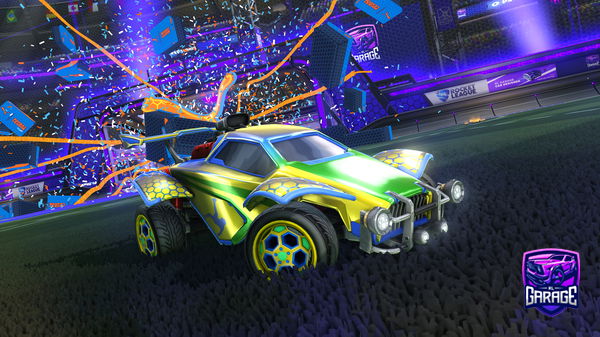 A Rocket League car design from zaddation