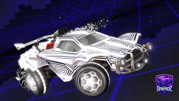 A Rocket League car design from ZielCzerv