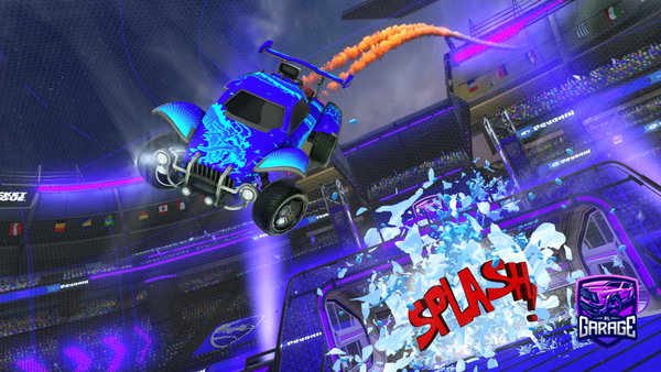 A Rocket League car design from jakobrl1892