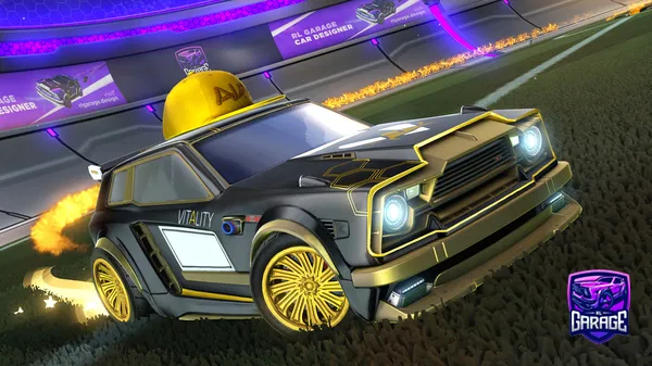 A Rocket League car design from 9holycows
