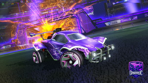 A Rocket League car design from Wiw7325