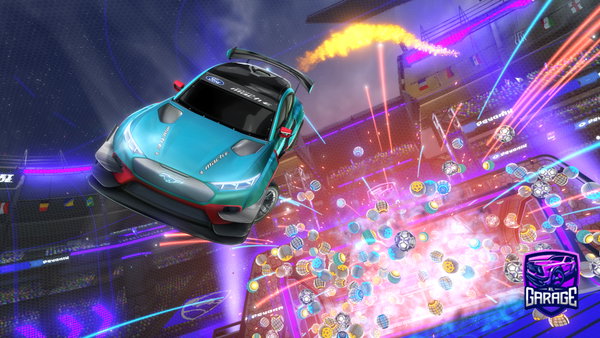 A Rocket League car design from FlxTroy