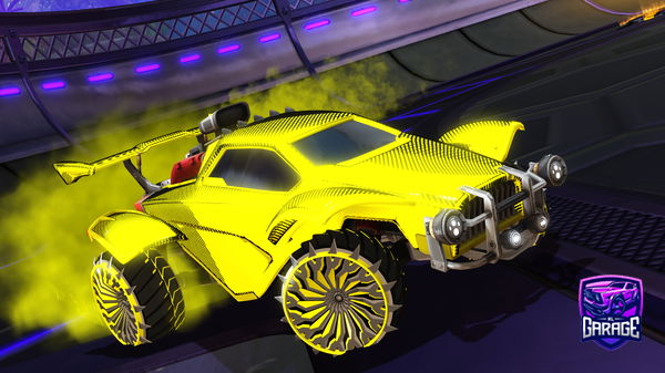 A Rocket League car design from ADeadBush