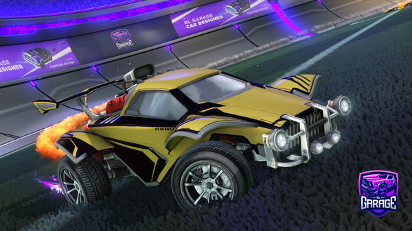 A Rocket League car design from ShootYT