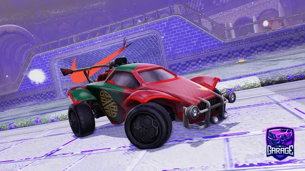 A Rocket League car design from antonioCarn