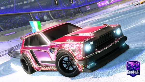 A Rocket League car design from ThunderSem024