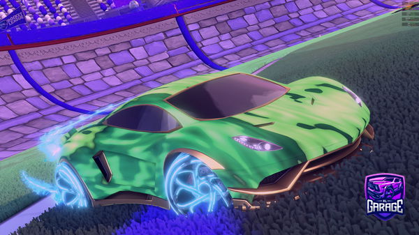 A Rocket League car design from M3goatLEC16