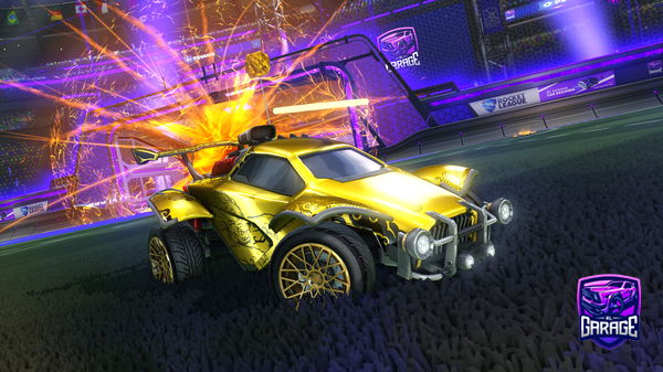 A Rocket League car design from Matheus9013