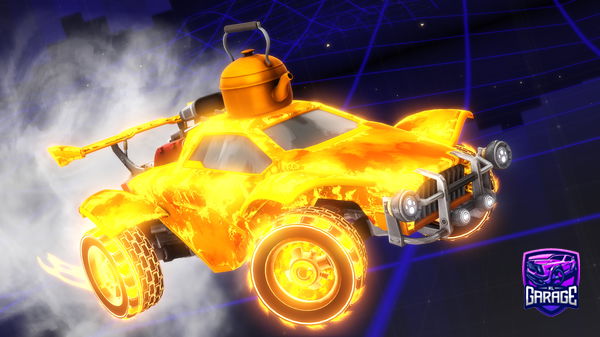 A Rocket League car design from Misha76_