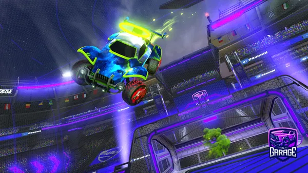 A Rocket League car design from ITrodOnACaT