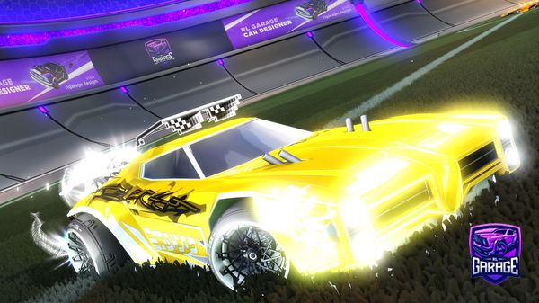 A Rocket League car design from jjyvn