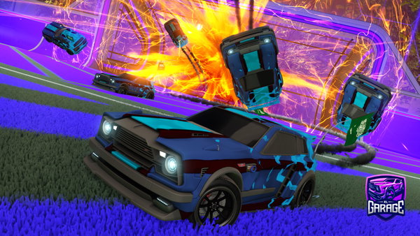 A Rocket League car design from Freestyling-Diamond