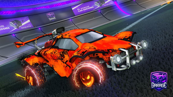 A Rocket League car design from NNvader