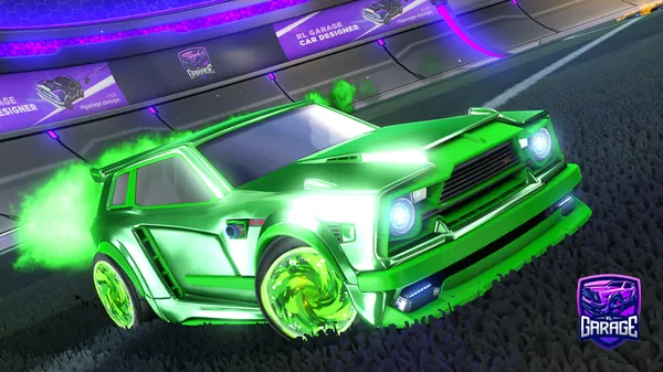 A Rocket League car design from Magicalchine783