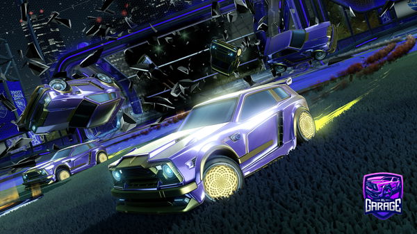 A Rocket League car design from TwitchXeonz