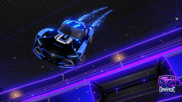 A Rocket League car design from Stvrg4zr