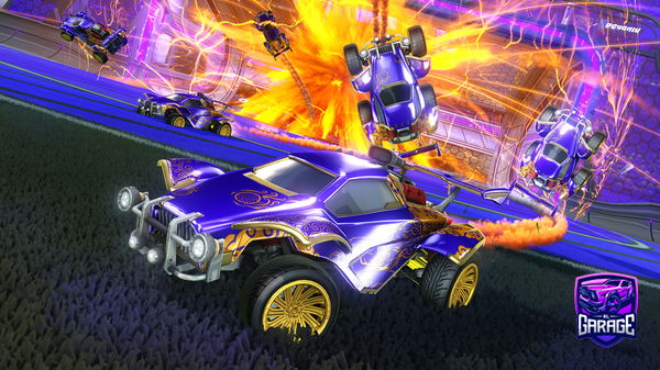 A Rocket League car design from Gottrollled