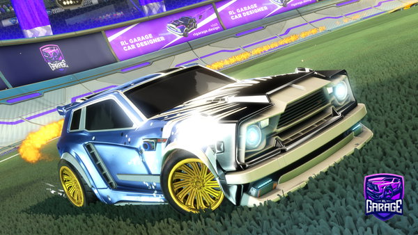 A Rocket League car design from JackDom