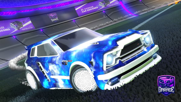 A Rocket League car design from Dannyboyman