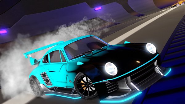 A Rocket League car design from miDreO_PL