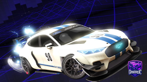 A Rocket League car design from MSereSM