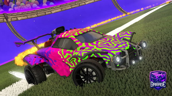 A Rocket League car design from Wavex02