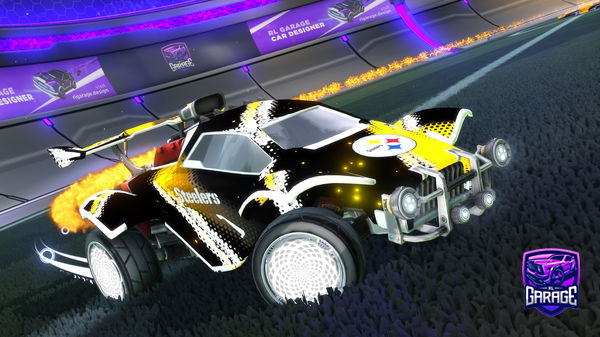 A Rocket League car design from Reezy-