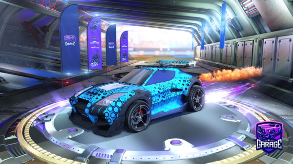 A Rocket League car design from WarlyWarlock