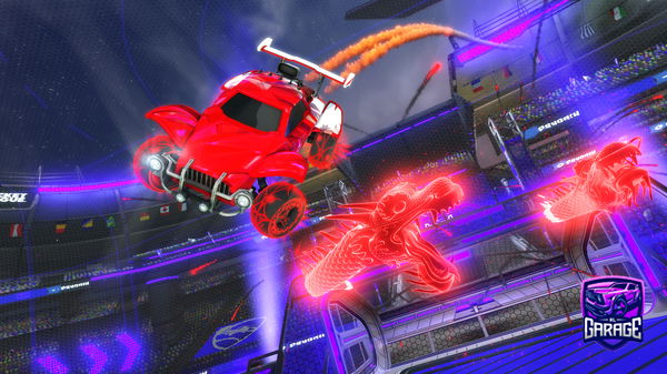 A Rocket League car design from Owfrozz