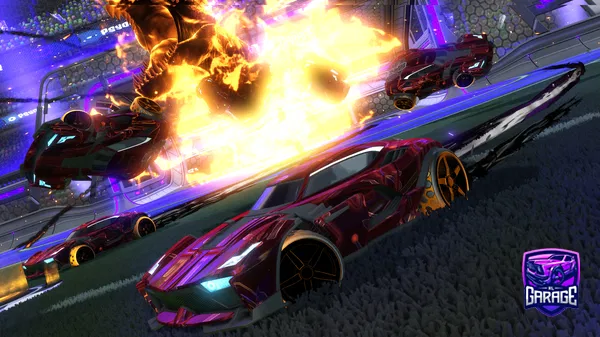 A Rocket League car design from GalileoRLCS