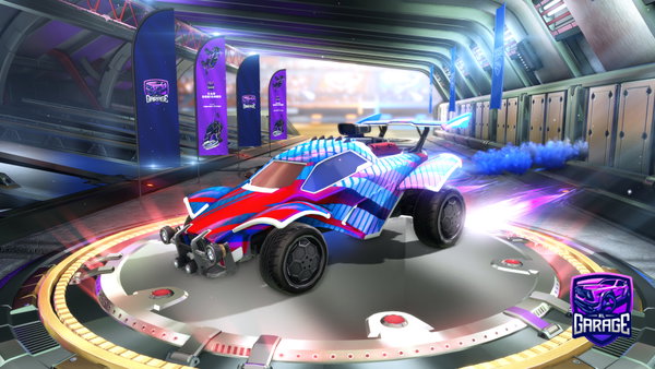 A Rocket League car design from Flammable831