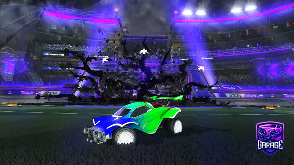 A Rocket League car design from Triangle_2022
