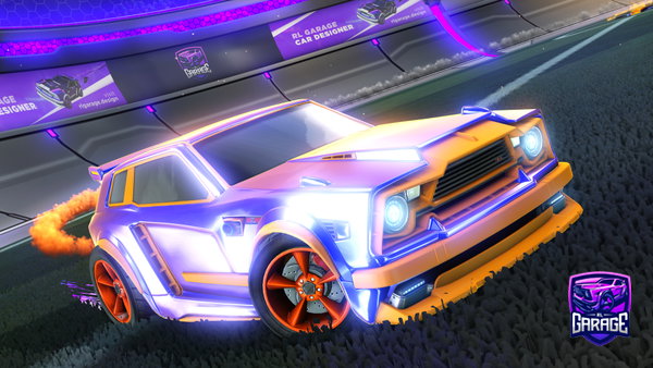 A Rocket League car design from Anto_le_fou_54