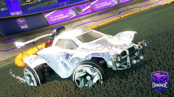 A Rocket League car design from passmescor