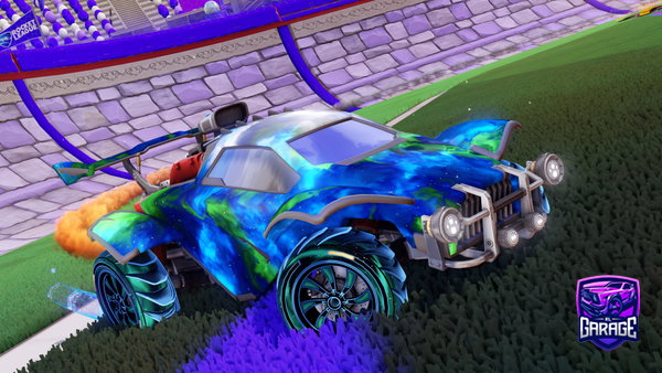 A Rocket League car design from Grnn