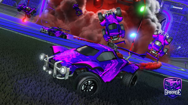 A Rocket League car design from Nightshade_3468