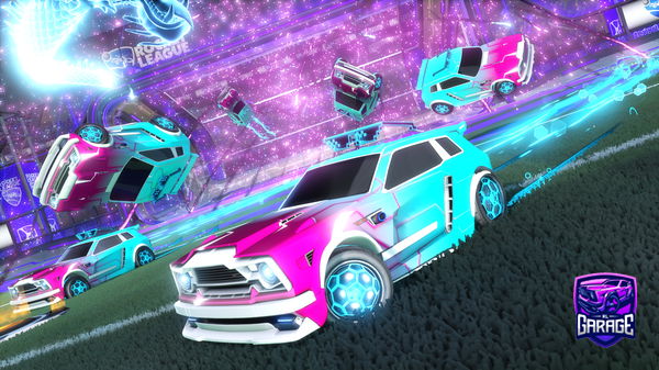 A Rocket League car design from Pekkadox93