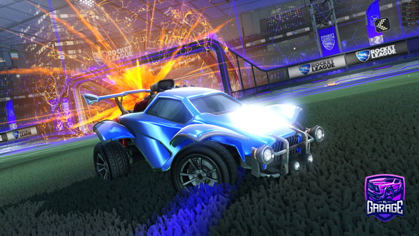 A Rocket League car design from Scott_BandicotYT